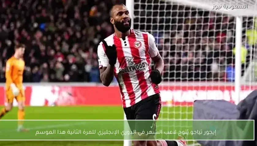إيجور تياجو يُتوج لاعب الشهر في الدوري الإنجليزي للمرة الثانية هذا الموسم