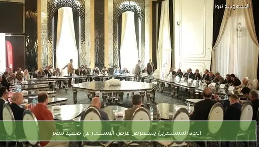 اتحاد المستثمرين يستعرض فرص الاستثمار في صعيد مصر