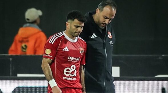 الأهلي يعلن إصابة زيزو بشد في العضلة الخلفية