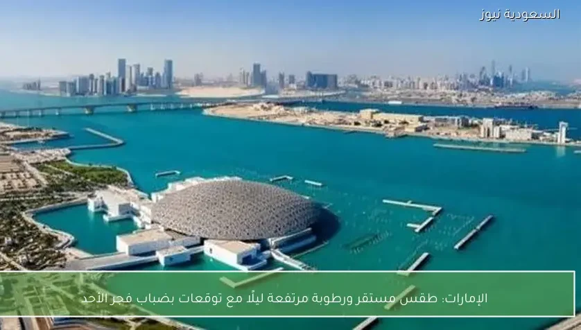 الإمارات: طقس مستقر ورطوبة مرتفعة ليلًا مع توقعات بضباب فجر الأحد