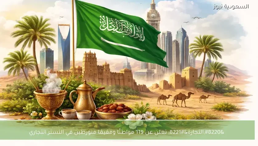 “التجارة” تعلن عن 119 مواطنًا ومقيمًا متورطين في التستر التجاري