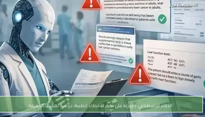 الذكاء الاصطناعي وقدرته على تكرار الأخطاء الطبية: دراسة تكشف الحقيقة
