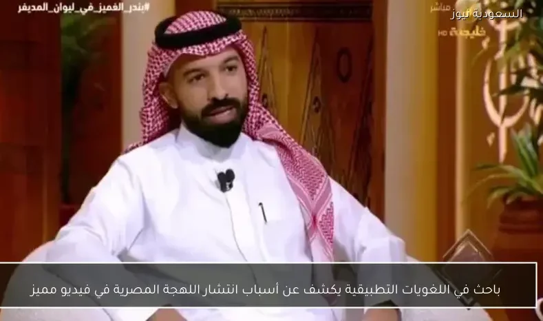 باحث في اللغويات التطبيقية يكشف عن أسباب انتشار اللهجة المصرية في فيديو مميز