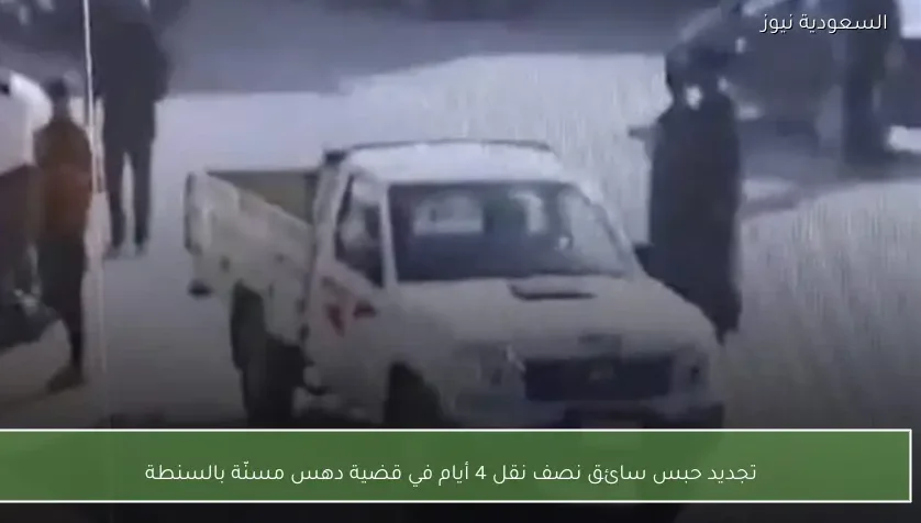 تجديد حبس سائق نصف نقل 4 أيام في قضية دهس مسنّة بالسنطة