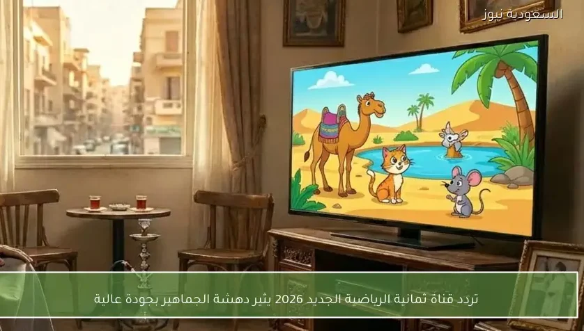 تردد قناة ثمانية الرياضية الجديد 2026 يثير دهشة الجماهير بجودة عالية