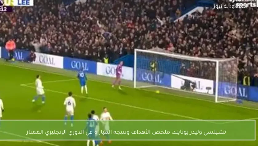 تشيلسي وليدز يونايتد: ملخص الأهداف ونتيجة المباراة في الدوري الإنجليزي الممتاز