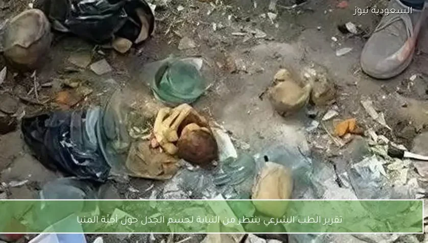 تقرير الطب الشرعي ينتظر من النيابة لحسم الجدل حول أجنّة المنيا