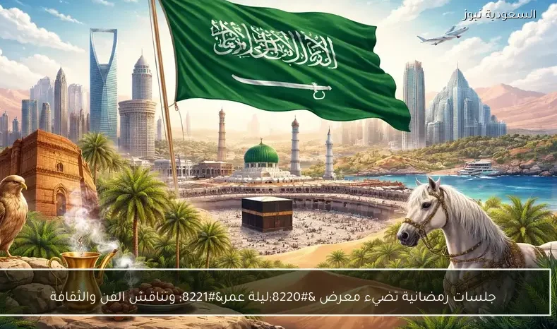 جلسات رمضانية تضيء معرض “ليلة عمر” وتناقش الفن والثقافة