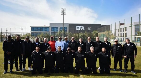 جلسة تدريبية متقدمة في اليوم الثاني من دبلومة الرخصة الأفريقية برو ١