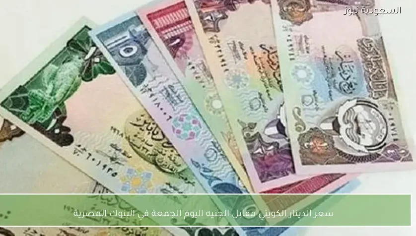 سعر الدينار الكويتي مقابل الجنيه اليوم الجمعة في البنوك المصرية