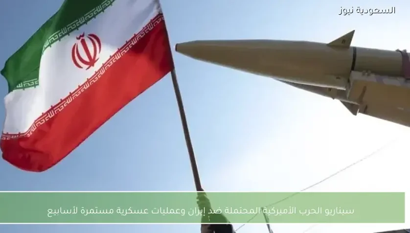 سيناريو الحرب الأميركية المحتملة ضد إيران وعمليات عسكرية مستمرة لأسابيع