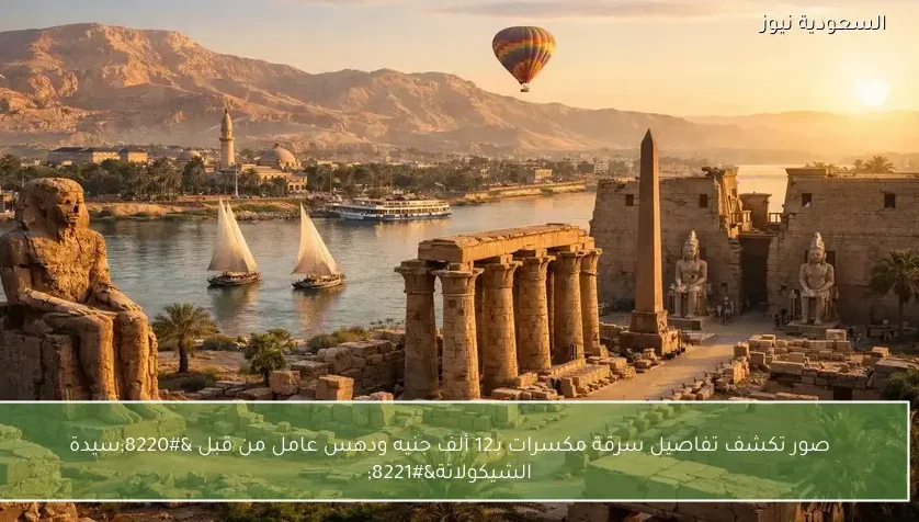 صور تكشف تفاصيل سرقة مكسرات بـ12 ألف جنيه ودهس عامل من قبل “سيدة الشيكولاتة”