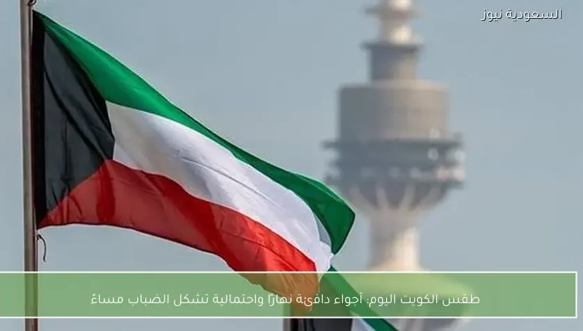 طقس الكويت اليوم: أجواء دافئة نهارًا واحتمالية تشكل الضباب مساءً