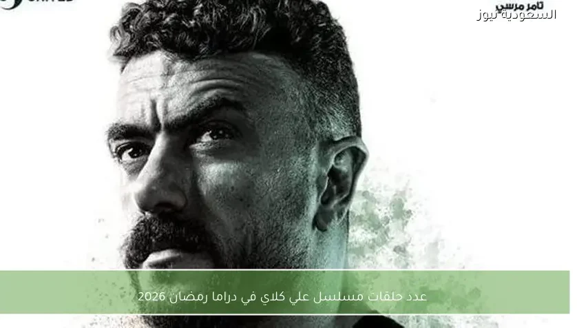عدد حلقات مسلسل علي كلاي في دراما رمضان 2026