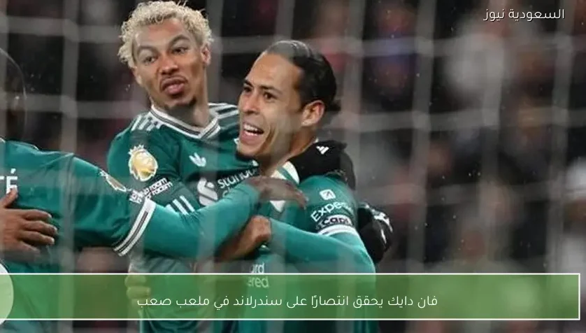 فان دايك يحقق انتصارًا على سندرلاند في ملعب صعب