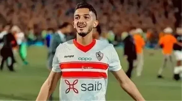 قرار تأديبي يمنع سيف جعفر من المشاركة مع الزمالك أمام المصري