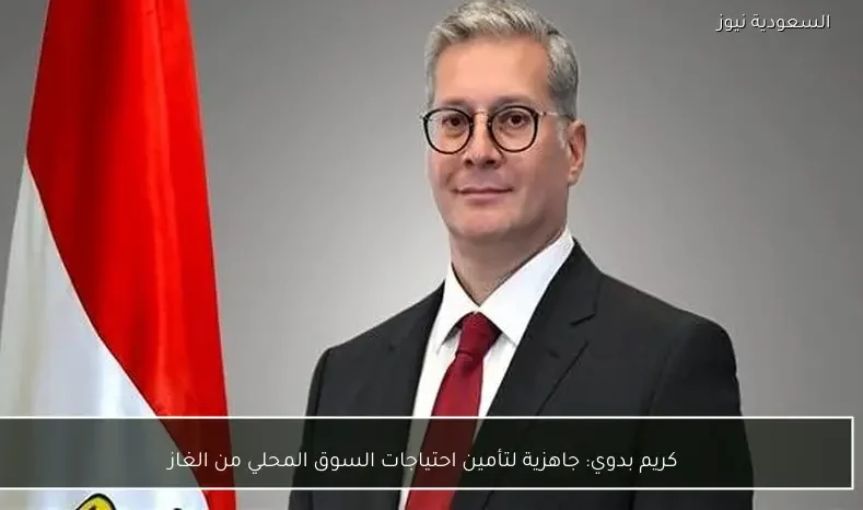 كريم بدوي: جاهزية لتأمين احتياجات السوق المحلي من الغاز