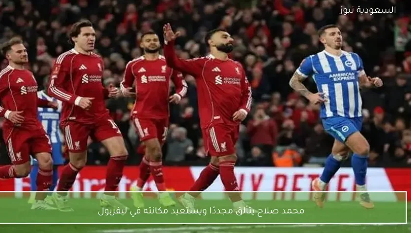محمد صلاح يتألق مجددًا ويستعيد مكانته في ليفربول