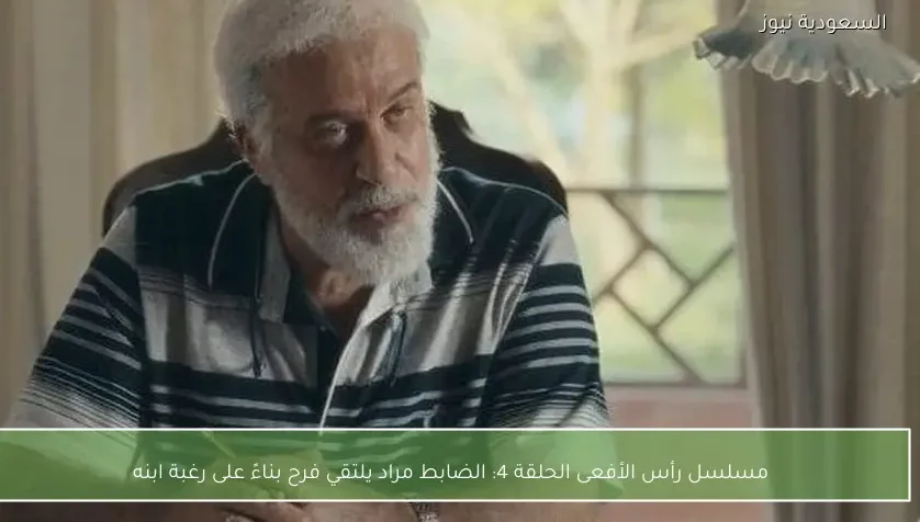 مسلسل رأس الأفعى الحلقة 4: الضابط مراد يلتقي فرح بناءً على رغبة ابنه