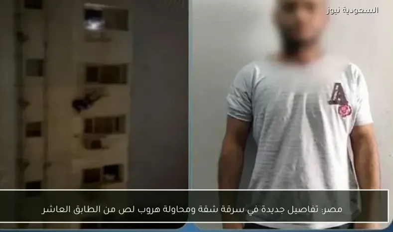مصر: تفاصيل جديدة في سرقة شقة ومحاولة هروب لص من الطابق العاشر