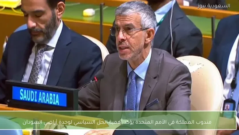 مندوب المملكة في الأمم المتحدة يؤكد أهمية الحل السياسي لوحدة أراضي السودان