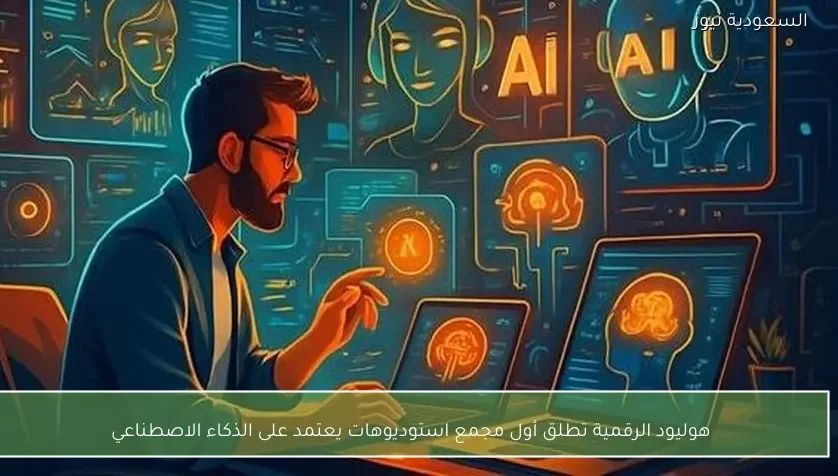 هوليود الرقمية تطلق أول مجمع استوديوهات يعتمد على الذكاء الاصطناعي