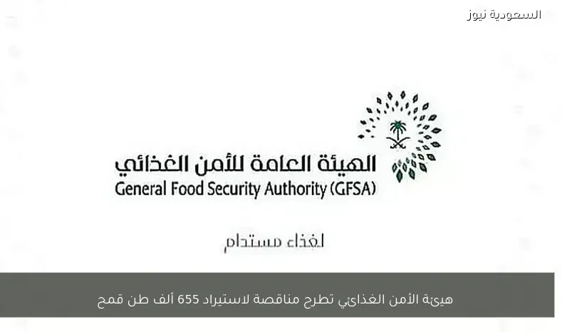 هيئة الأمن الغذائي تطرح مناقصة لاستيراد 655 ألف طن قمح