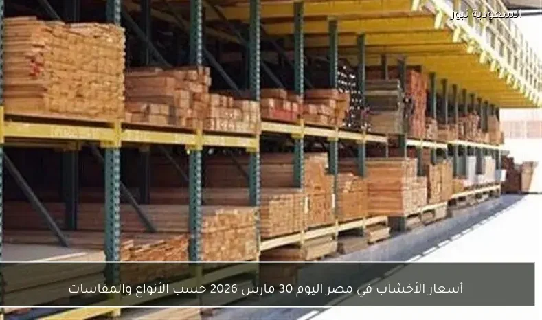 أسعار الأخشاب في مصر اليوم 30 مارس 2026 حسب الأنواع والمقاسات
