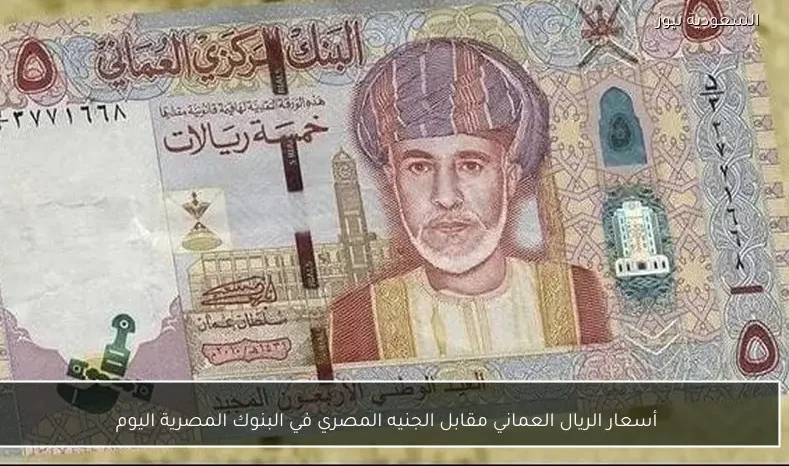 أسعار الريال العماني مقابل الجنيه المصري في البنوك المصرية اليوم