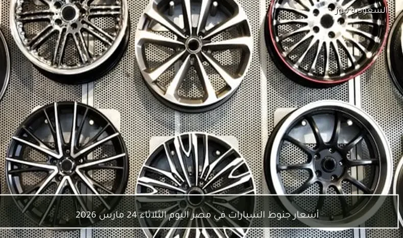 أسعار جنوط السيارات في مصر اليوم الثلاثاء 24 مارس 2026