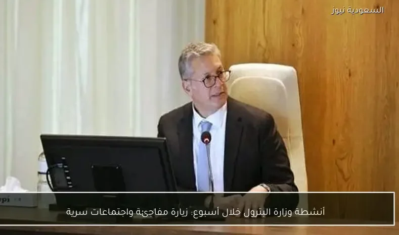 أنشطة وزارة البترول خلال أسبوع: زيارة مفاجئة واجتماعات سرية