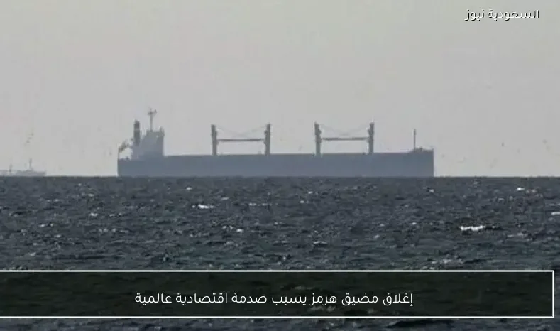 إغلاق مضيق هرمز يسبب صدمة اقتصادية عالمية