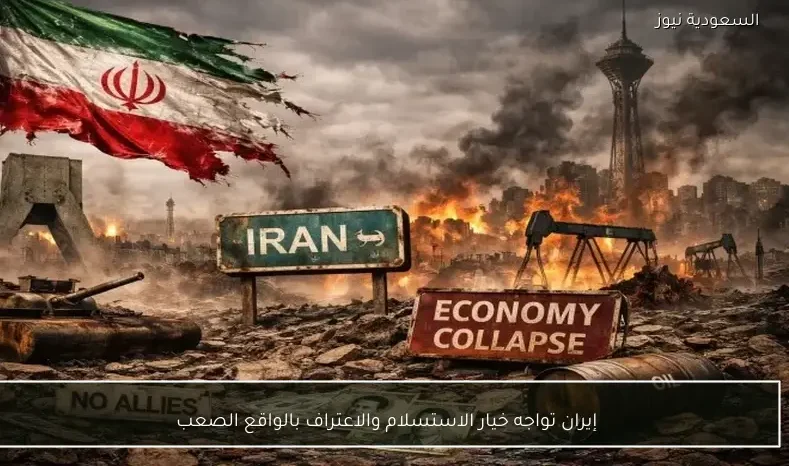 إيران تواجه خيار الاستسلام والاعتراف بالواقع الصعب