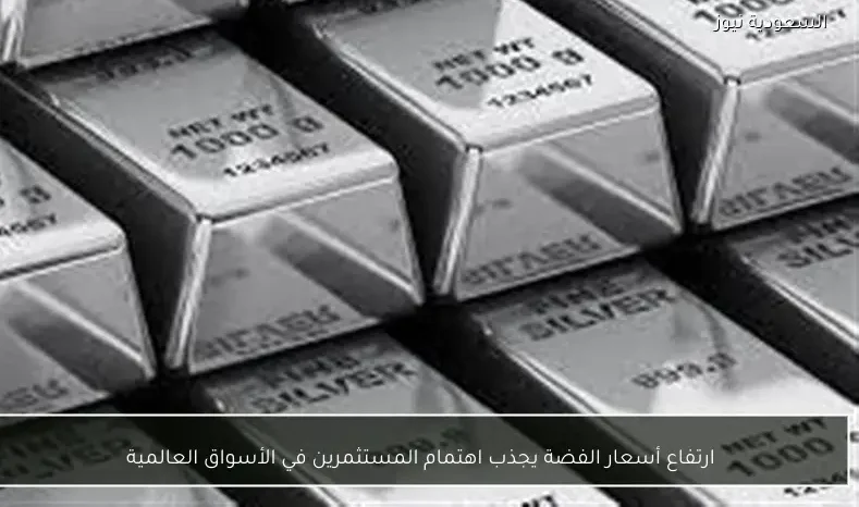 ارتفاع أسعار الفضة يجذب اهتمام المستثمرين في الأسواق العالمية