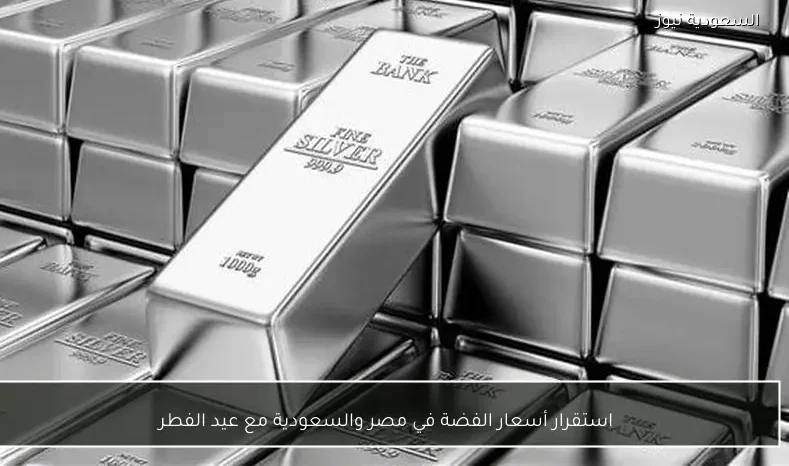 استقرار أسعار الفضة في مصر والسعودية مع عيد الفطر