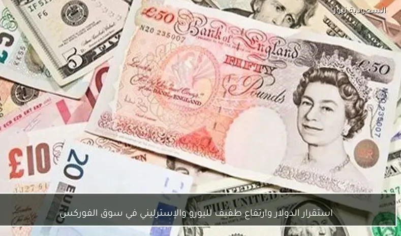 استقرار الدولار وارتفاع طفيف لليورو والإسترليني في سوق الفوركس