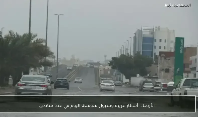 الأرصاد: أمطار غزيرة وسيول متوقعة اليوم في عدة مناطق