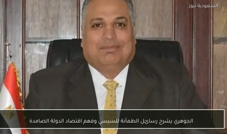 الجوهري يشرح رسائل الطمأنة للسيسي وفهم اقتصاد الدولة الصامدة