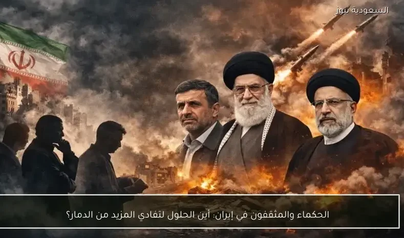 الحكماء والمثقفون في إيران: أين الحلول لتفادي المزيد من الدمار؟