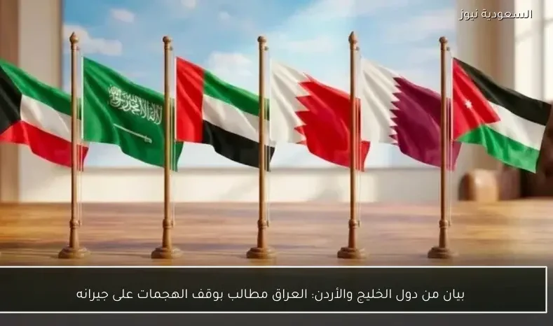 بيان من دول الخليج والأردن: العراق مطالب بوقف الهجمات على جيرانه