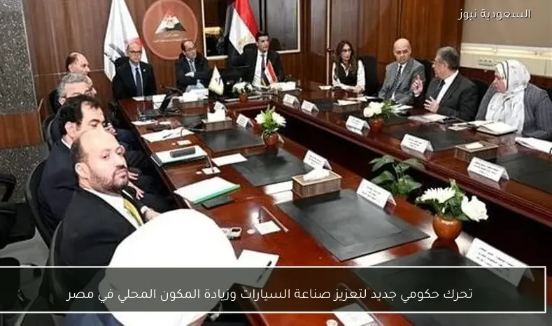 تحرك حكومي جديد لتعزيز صناعة السيارات وزيادة المكون المحلي في مصر