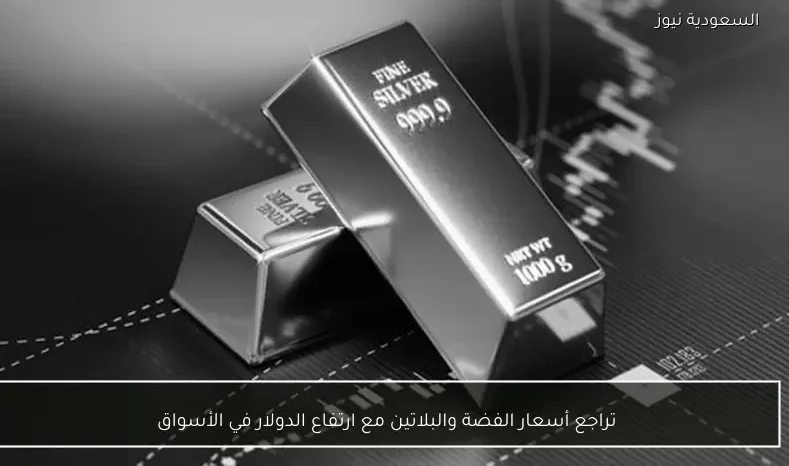 تراجع أسعار الفضة والبلاتين مع ارتفاع الدولار في الأسواق