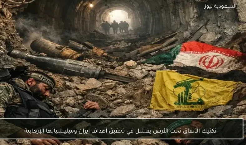 تكتيك الأنفاق تحت الأرض يفشل في تحقيق أهداف إيران وميليشياتها الإرهابية