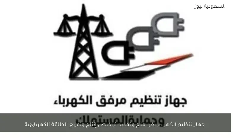 جهاز تنظيم الكهرباء يقرر منح وتجديد تراخيص إنتاج وتوزيع الطاقة الكهربائية