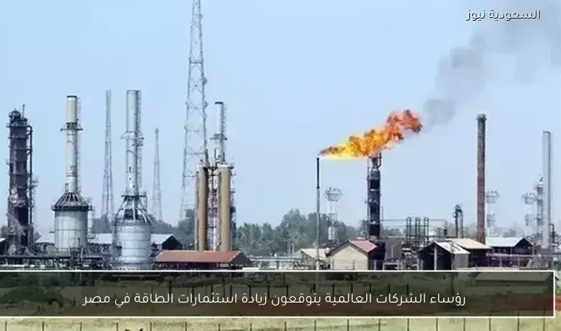 رؤساء الشركات العالمية يتوقعون زيادة استثمارات الطاقة في مصر