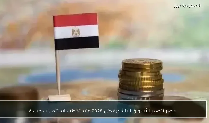 مصر تتصدر الأسواق الناشئة حتى 2028 وتستقطب استثمارات جديدة