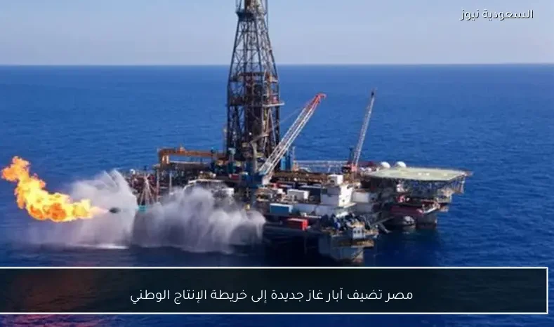 مصر تضيف آبار غاز جديدة إلى خريطة الإنتاج الوطني