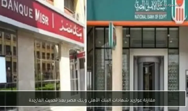 مقارنة عوائد شهادات البنك الأهلي وبنك مصر بعد تحديث الفائدة
