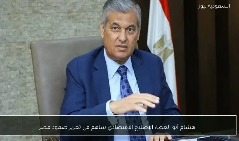 هشام أبو العطا: الإصلاح الاقتصادي ساهم في تعزيز صمود مصر