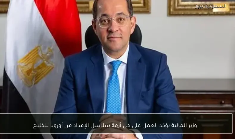 وزير المالية يؤكد العمل على حل أزمة سلاسل الإمداد من أوروبا للخليج